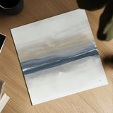 Tonal Blue Gray II by Chris Paschke. Shown as a detailed flat fine art print, highlighting archival giclee quality. Available as an archival giclee rolled canvas, fine art paper, or poster print. SKU 74349a.