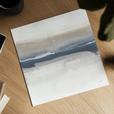 Tonal Blue Gray III by Chris Paschke. Shown as a detailed flat fine art print, highlighting archival giclee quality. Available as an archival giclee rolled canvas, fine art paper, or poster print. SKU 74350a.