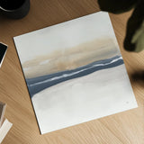 Tonal Blue Gray IV by Chris Paschke. Shown as a detailed flat fine art print, highlighting archival giclee quality. Available as an archival giclee rolled canvas, fine art paper, or poster print. SKU 74351a.