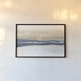 Tonal Blue Gray IV Crop by Chris Paschke. shown as a paper print in a black flame. Available as a archival giclee rolled canvas, fine art paper, or poster print. SKU 74351i.