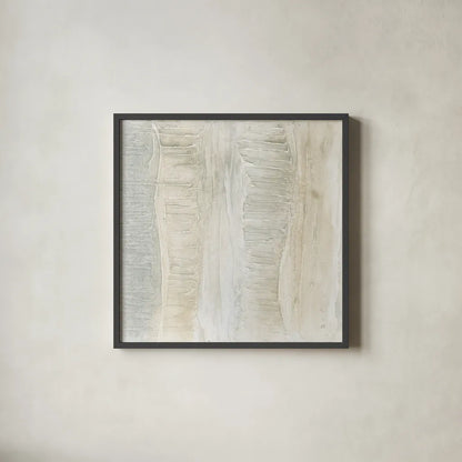 Toned Texture I by Chris Paschke. Shown in a sleek black glass frame for a contemporary gallery look. Available as an archival giclee rolled canvas, fine art paper, or poster print. SKU 79626a.