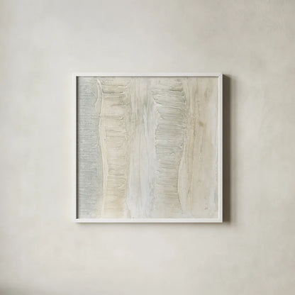 Toned Texture I by Chris Paschke. Shown in a crisp white glass frame for a clean and minimalist style. Available as an archival giclee rolled canvas, fine art paper, or poster print. SKU 79626a.