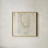 Toned Texture II by Chris Paschke. Shown in a natural wood glass frame for a timeless modern aesthetic. Available as an archival giclee rolled canvas, fine art paper, or poster print. SKU 79627a.