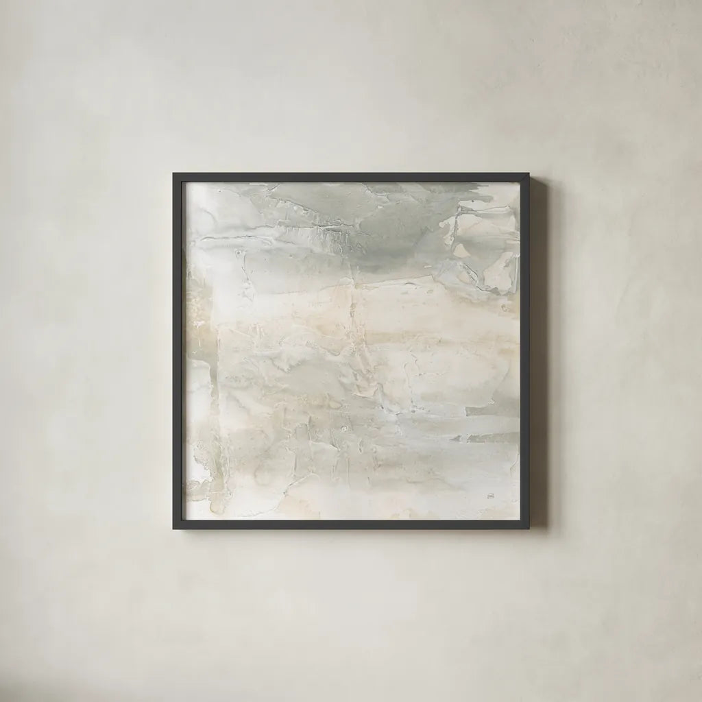 Toned Texture IV by Chris Paschke. Shown in a sleek black glass frame for a contemporary gallery look. Available as an archival giclee rolled canvas, fine art paper, or poster print. SKU 79629a.