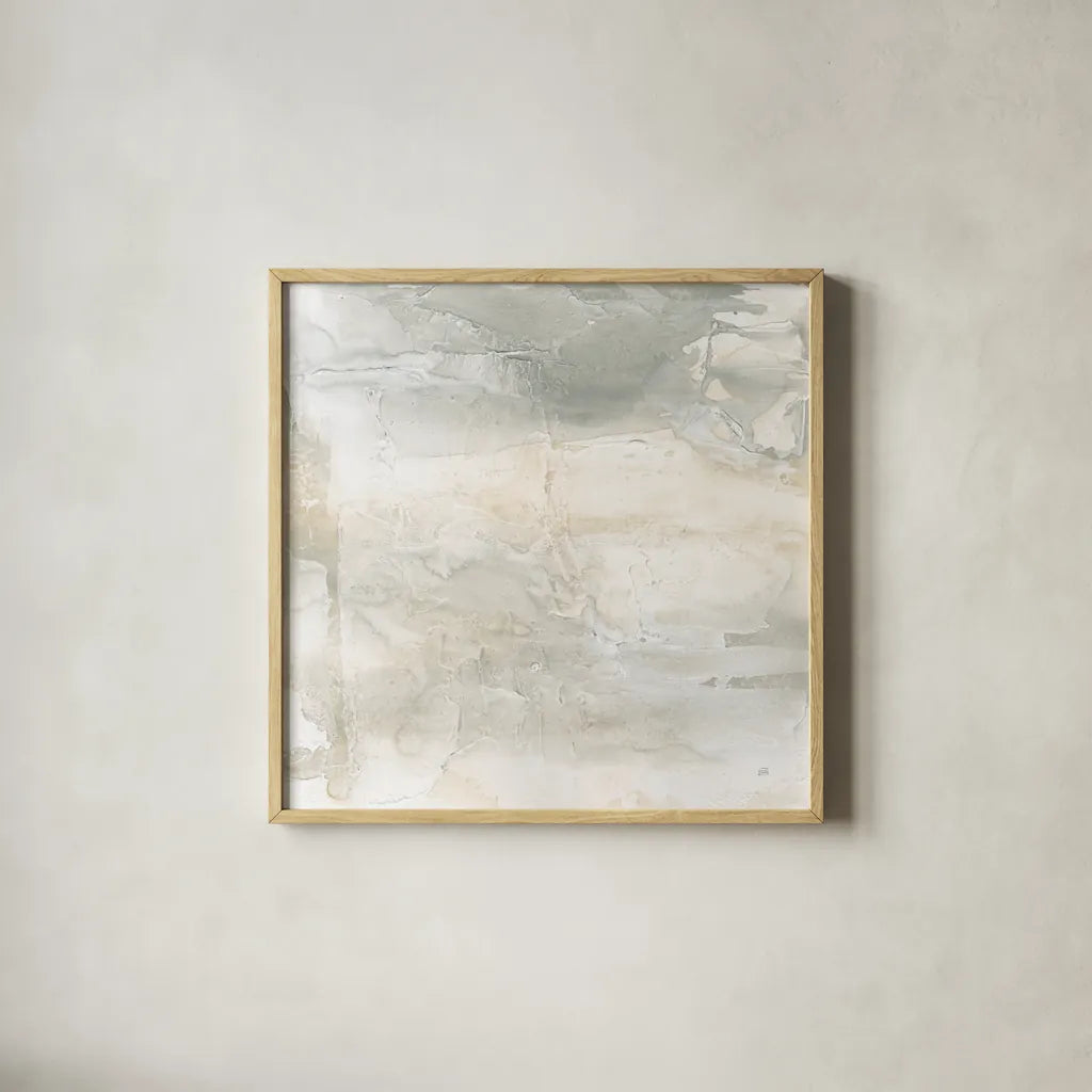 Toned Texture IV by Chris Paschke. Shown in a natural wood glass frame for a timeless modern aesthetic. Available as an archival giclee rolled canvas, fine art paper, or poster print. SKU 79629a.