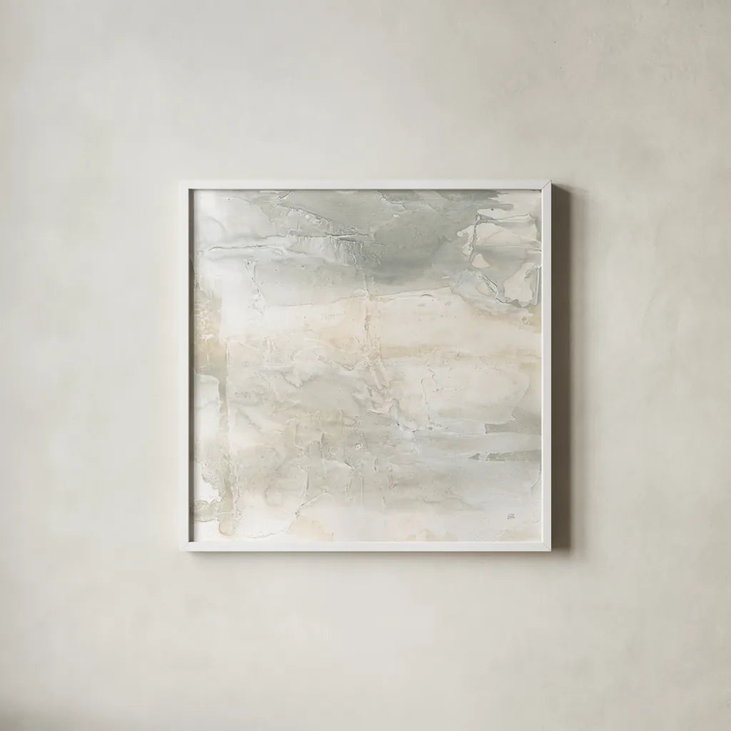 Toned Texture IV by Chris Paschke. Shown in a crisp white glass frame for a clean and minimalist style. Available as an archival giclee rolled canvas, fine art paper, or poster print. SKU 79629a.