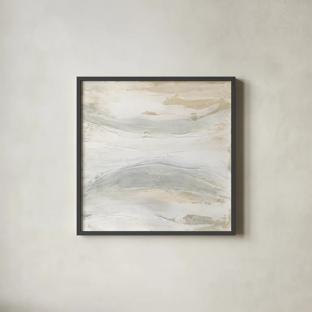 Toned Texture V by Chris Paschke. Shown in a sleek black glass frame for a contemporary gallery look. Available as an archival giclee rolled canvas, fine art paper, or poster print. SKU 79630a.