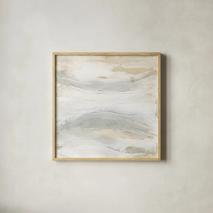 Toned Texture V by Chris Paschke. Shown in a natural wood glass frame for a timeless modern aesthetic. Available as an archival giclee rolled canvas, fine art paper, or poster print. SKU 79630a.