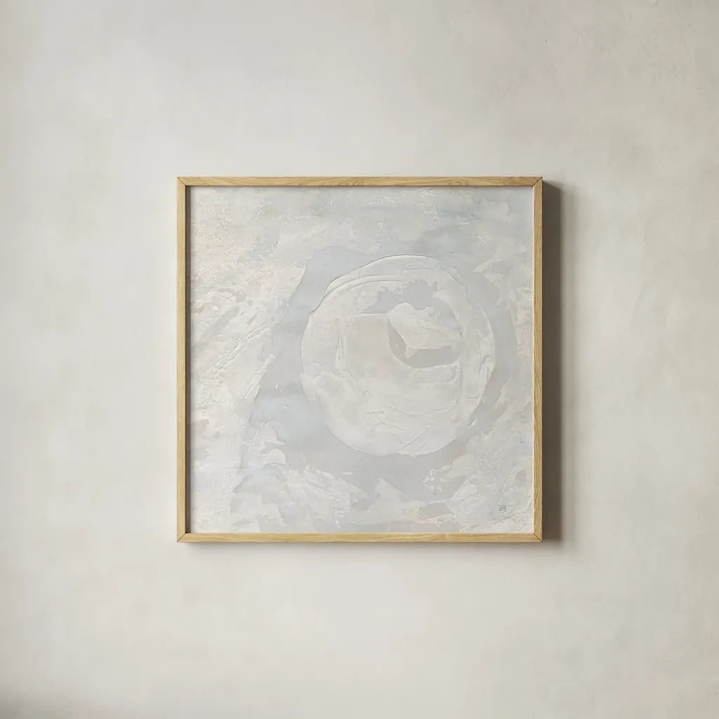 Toned Texture VIII by Chris Paschke. Shown in a natural wood glass frame for a timeless modern aesthetic. Available as an archival giclee rolled canvas, fine art paper, or poster print. SKU 79633a.