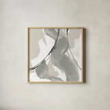Touch of Gray II by Chris Paschke. Shown in a natural wood glass frame for a timeless modern aesthetic. Available as an archival giclee rolled canvas, fine art paper, or poster print. SKU 75156a.