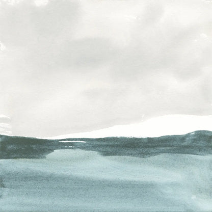 Tranquil Silver Sea I by Chris Paschke. SKU 85288a. Archival Giclee Fine art print for wall decor.