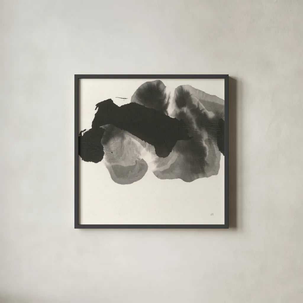 Transitions III by Chris Paschke. Shown in a sleek black glass frame for a contemporary gallery look. Available as an archival giclee rolled canvas, fine art paper, or poster print. SKU 74739a.