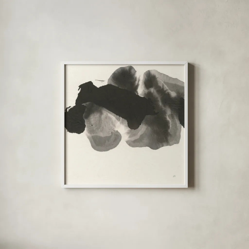 Transitions III by Chris Paschke. Shown in a crisp white glass frame for a clean and minimalist style. Available as an archival giclee rolled canvas, fine art paper, or poster print. SKU 74739a.