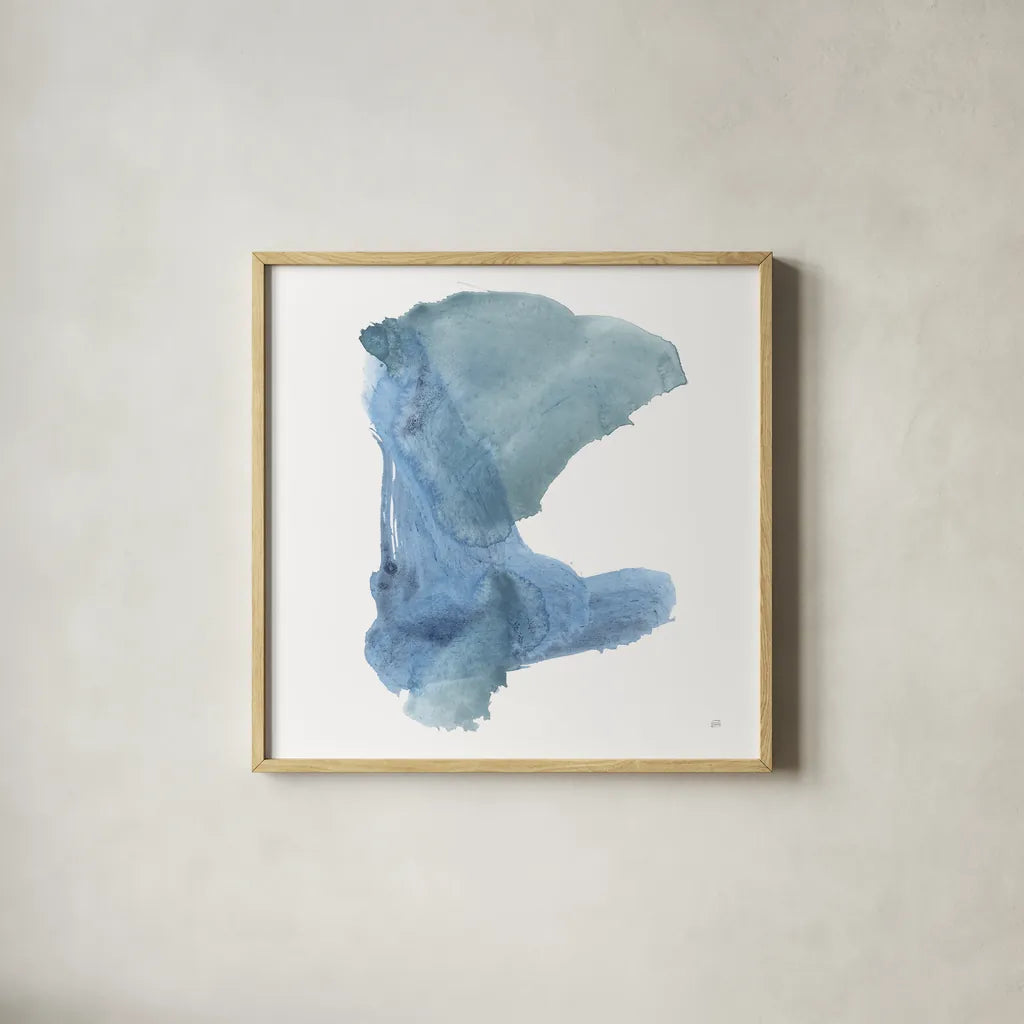 Transitions III by Chris Paschke. Shown in a natural wood glass frame for a timeless modern aesthetic. Available as an archival giclee rolled canvas, fine art paper, or poster print. SKU 82260a.