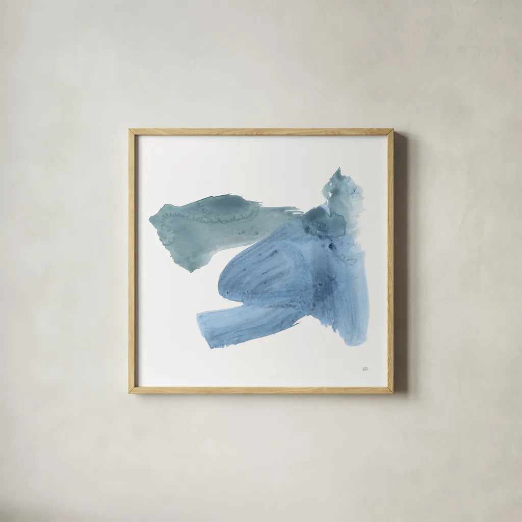 Transitions IV by Chris Paschke. Shown in a natural wood glass frame for a timeless modern aesthetic. Available as an archival giclee rolled canvas, fine art paper, or poster print. SKU 82261a.