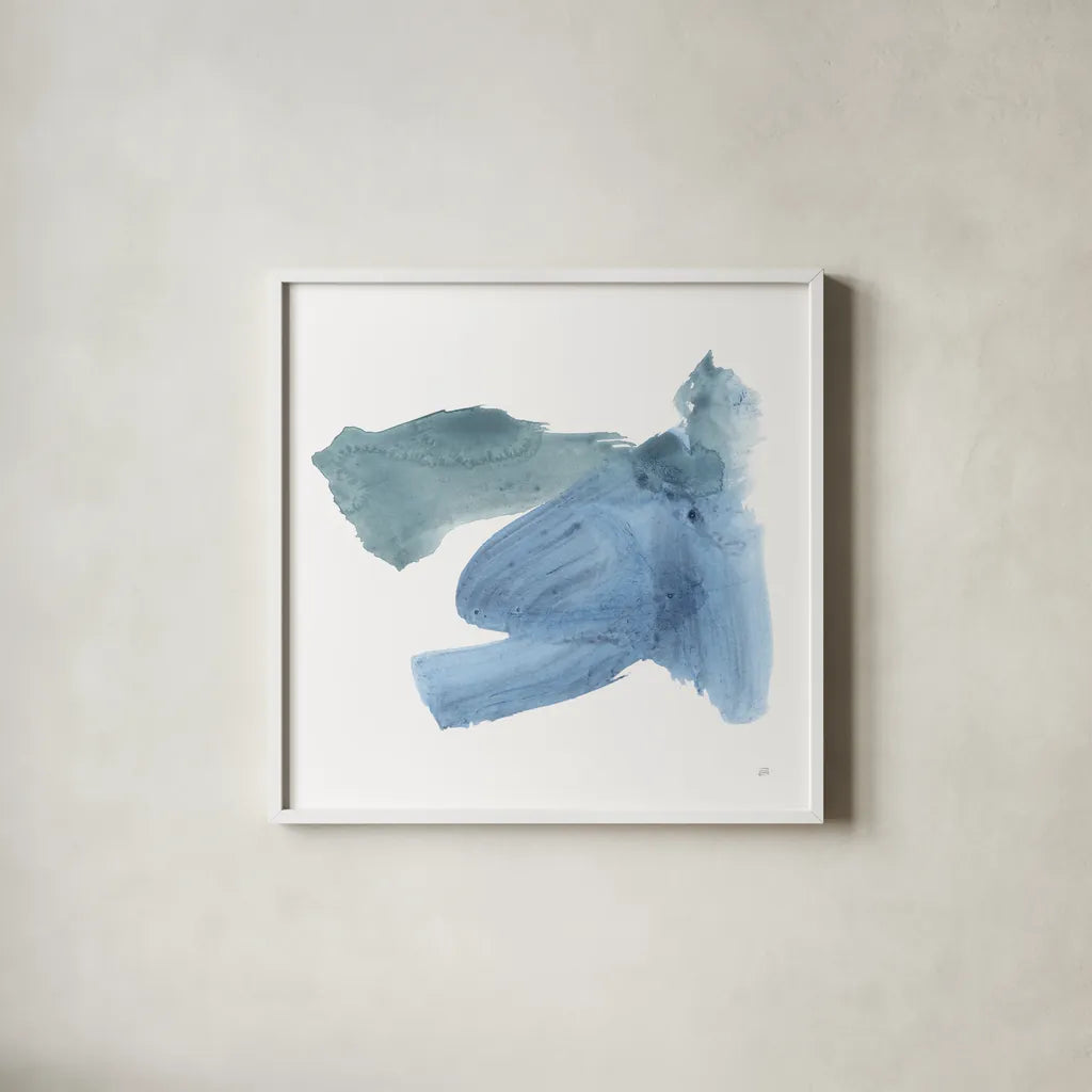 Transitions IV by Chris Paschke. Shown in a crisp white glass frame for a clean and minimalist style. Available as an archival giclee rolled canvas, fine art paper, or poster print. SKU 82261a.