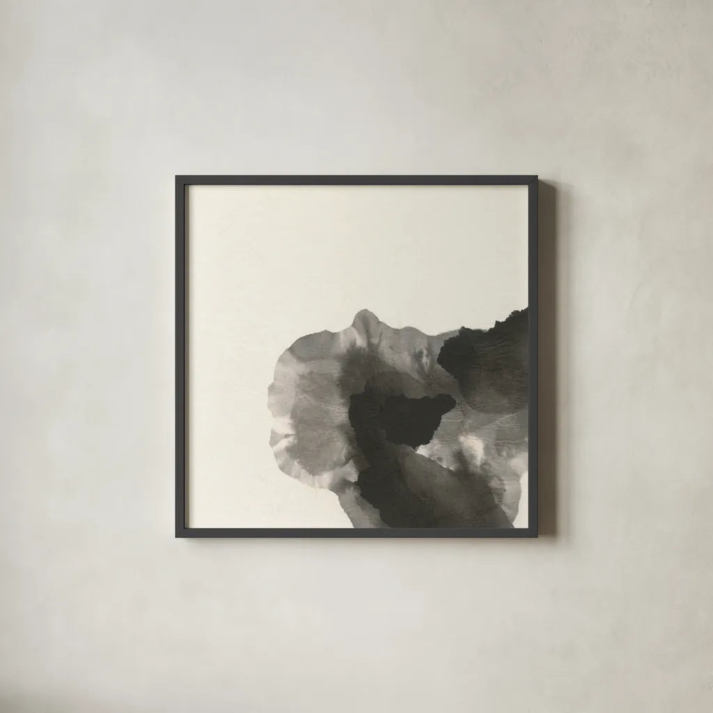 Transitions V by Chris Paschke. Shown in a sleek black glass frame for a contemporary gallery look. Available as an archival giclee rolled canvas, fine art paper, or poster print. SKU 74741a.