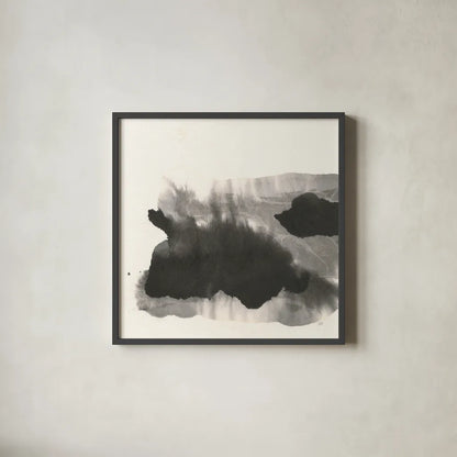 Transitions VIII by Chris Paschke. Shown in a sleek black glass frame for a contemporary gallery look. Available as an archival giclee rolled canvas, fine art paper, or poster print. SKU 74744a.