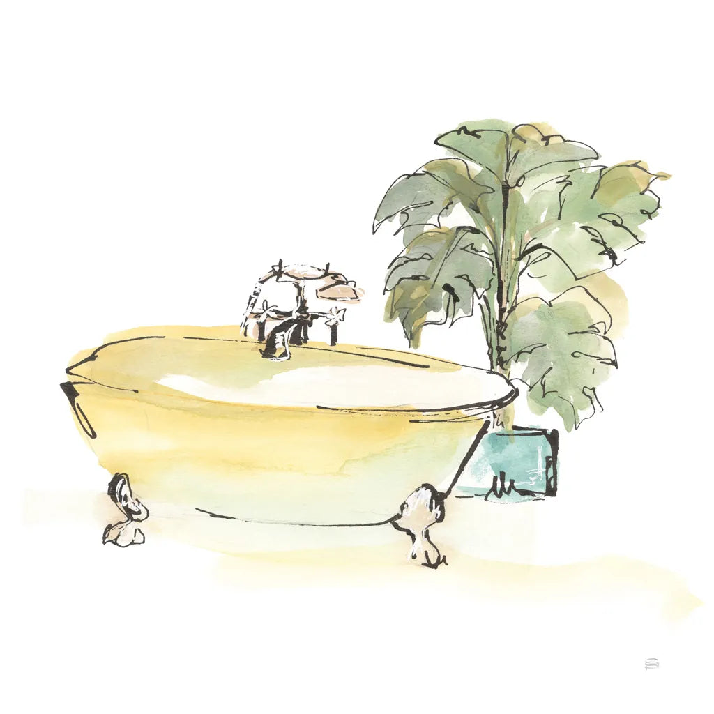 Tub III by Chris Paschke. SKU 66228a. Archival Giclee Fine art print for wall decor.