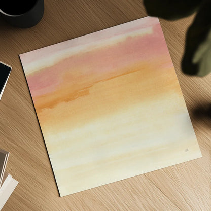 Turmeric and Sand I by Chris Paschke. Shown as a detailed flat fine art print, highlighting archival giclee quality. Available as an archival giclee rolled canvas, fine art paper, or poster print. SKU 68153a.