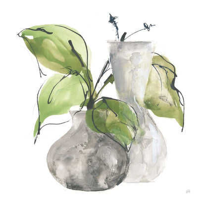 Two Vases III by Chris Paschke. SKU 75143a. Archival Giclee Fine art print for wall decor.