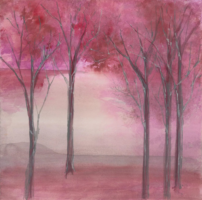 Under the Trees by Chris Paschke. SKU 23958a. Archival Giclee Fine art print for wall decor.