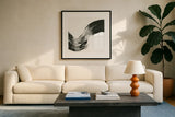 Unparalleled II by Chris Paschke. Displayed in a glass frame with matte in a clean modern living room. Available as an archival giclee rolled canvas, fine art paper, or poster print. SKU 79940a.