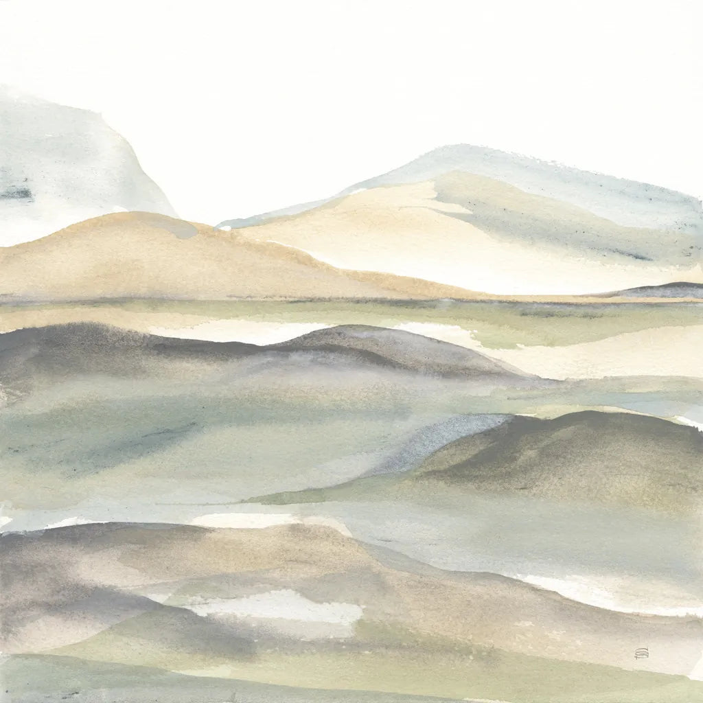 Valleyscape I by Chris Paschke. SKU 67668a. Archival Giclee Fine art print for wall decor.