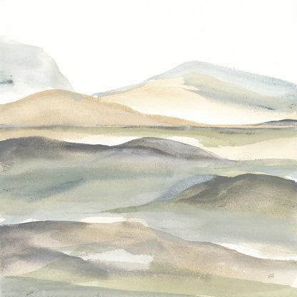 Valleyscape I by Chris Paschke. SKU 67668a. Archival Giclee Fine art print for wall decor.