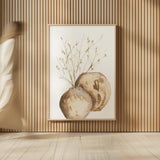 Vase Branch by Chris Paschke. shown as over sized large wall art. Available as an archival giclee rolled canvas, fine art paper, or poster print. SKU 75449h.