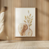 Vase Bunny Tail by Chris Paschke. shown as over sized large wall art. Available as an archival giclee rolled canvas, fine art paper, or poster print. SKU 75450h.