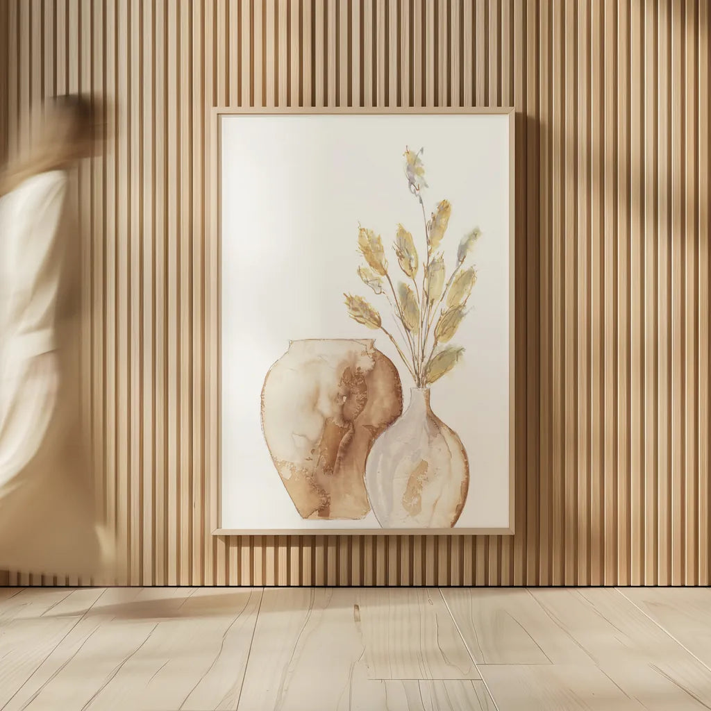 Vase Bunny Tail by Chris Paschke. shown as over sized large wall art. Available as an archival giclee rolled canvas, fine art paper, or poster print. SKU 75450h.