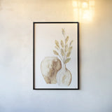 Vase Bunny Tail by Chris Paschke. shown as a paper print in a black flame. Available as a archival giclee rolled canvas, fine art paper, or poster print. SKU 75450h.