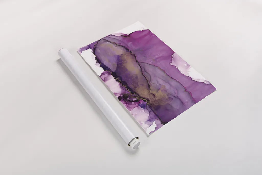 Violet by Chris Paschke. shown as a rolled paper print. Available as archival giclee rolled canvas, fine art paper, or poster print. SKU 65425i.