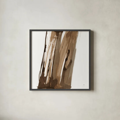 Walnut Falls II by Chris Paschke. Shown in a sleek black glass frame for a contemporary gallery look. Available as an archival giclee rolled canvas, fine art paper, or poster print. SKU 78288a.