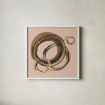Walnut I by Chris Paschke. Shown in a crisp white glass frame for a clean and minimalist style. Available as an archival giclee rolled canvas, fine art paper, or poster print. SKU 81882a.