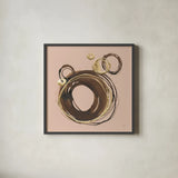Walnut II by Chris Paschke. Shown in a sleek black glass frame for a contemporary gallery look. Available as an archival giclee rolled canvas, fine art paper, or poster print. SKU 81883a.