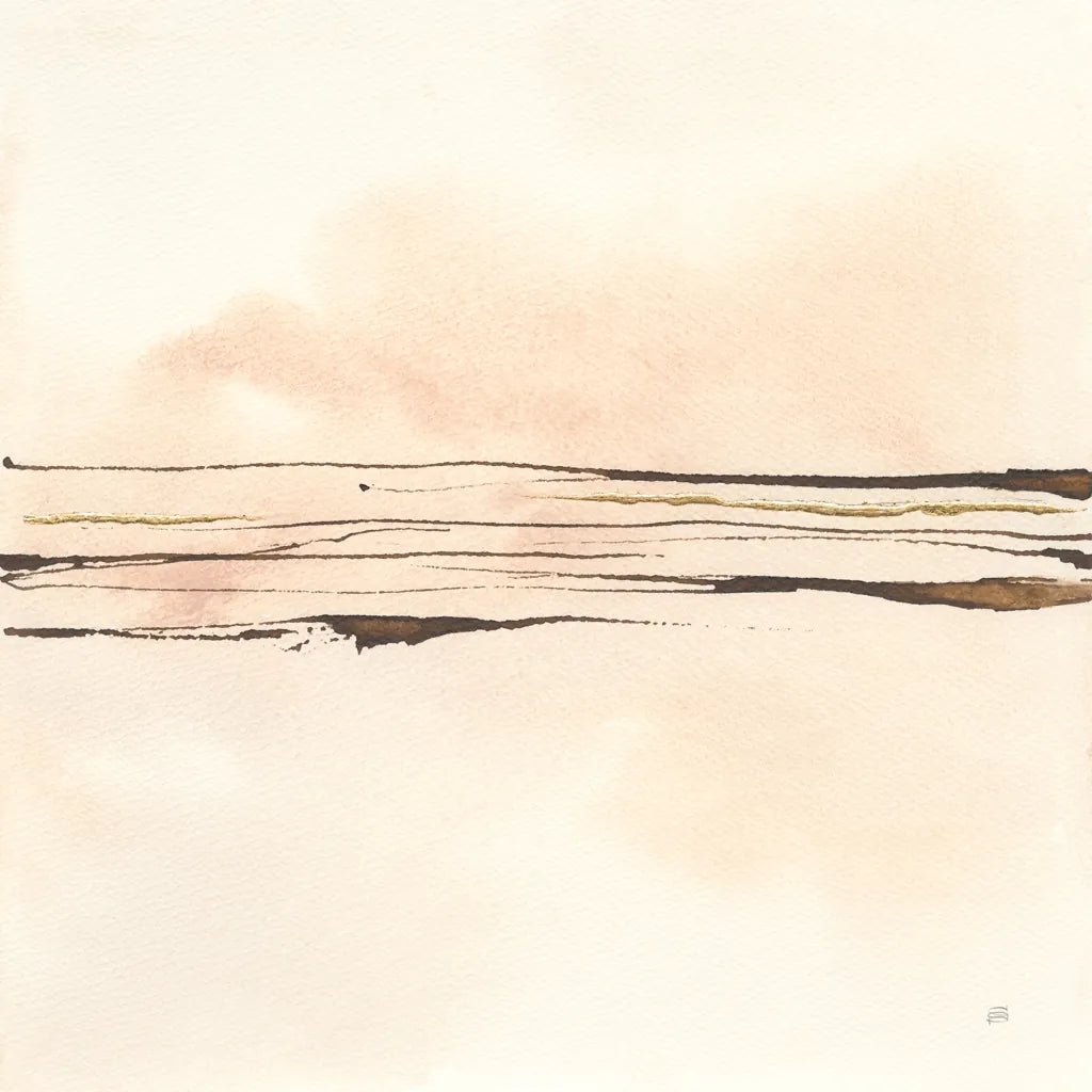 Walnut Minimal I by Chris Paschke. SKU 86093a. Archival Giclee Fine art print for wall decor.