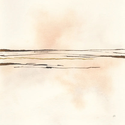 Walnut Minimal III by Chris Paschke. SKU 86095a. Archival Giclee Fine art print for wall decor.