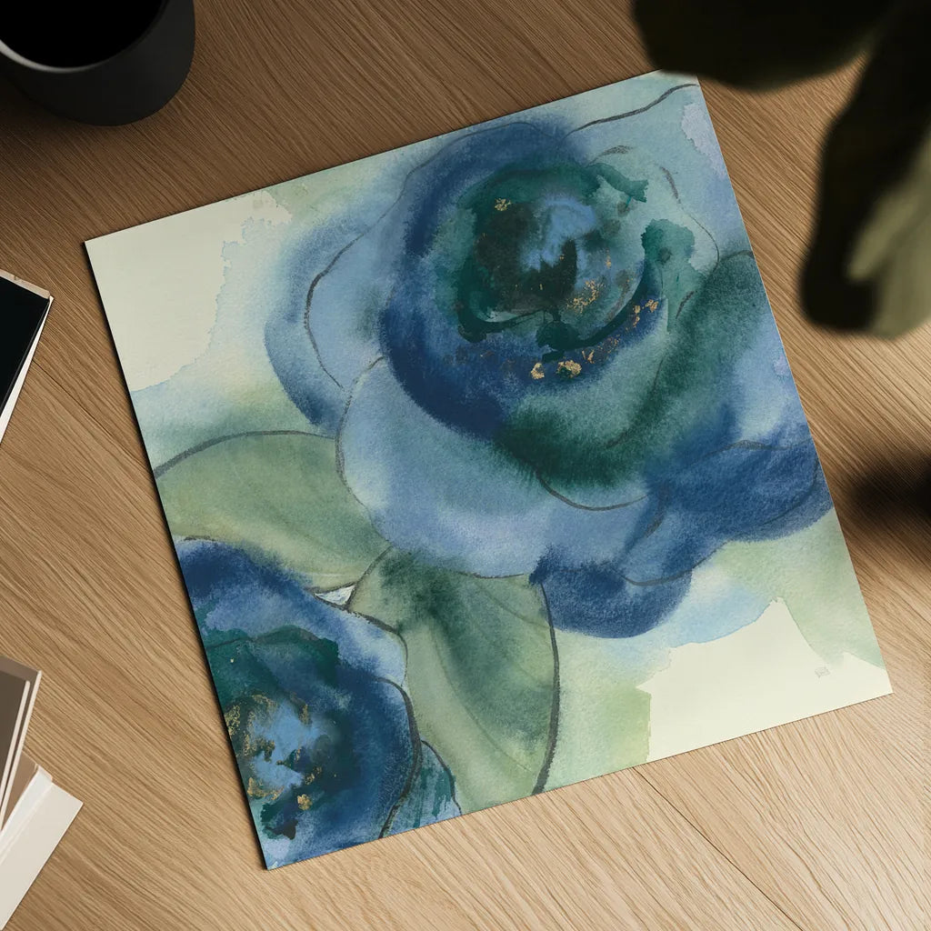 Wannabe Poppies II by Chris Paschke. Shown as a detailed flat fine art print, highlighting archival giclee quality. Available as an archival giclee rolled canvas, fine art paper, or poster print. SKU 34716a.