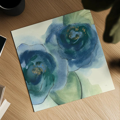 Wannabe Poppies IV by Chris Paschke. Shown as a detailed flat fine art print, highlighting archival giclee quality. Available as an archival giclee rolled canvas, fine art paper, or poster print. SKU 34718a.