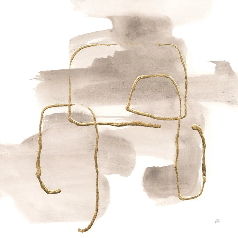 Warm Gray Gold II by Chris Paschke. SKU 67687a. Archival Giclee Fine art print for wall decor.