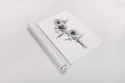 Wash Anemone II by Chris Paschke. shown as a rolled paper print. Available as archival giclee rolled canvas, fine art paper, or poster print. SKU 65445h.