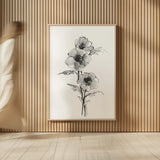 Wash Anemone II by Chris Paschke. shown as over sized large wall art. Available as an archival giclee rolled canvas, fine art paper, or poster print. SKU 65445h.