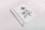 Wash Clematis by Chris Paschke. shown as a rolled paper print. Available as archival giclee rolled canvas, fine art paper, or poster print. SKU 65451h.