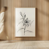 Wash Tiger Lily by Chris Paschke. shown as over sized large wall art. Available as an archival giclee rolled canvas, fine art paper, or poster print. SKU 65450h.