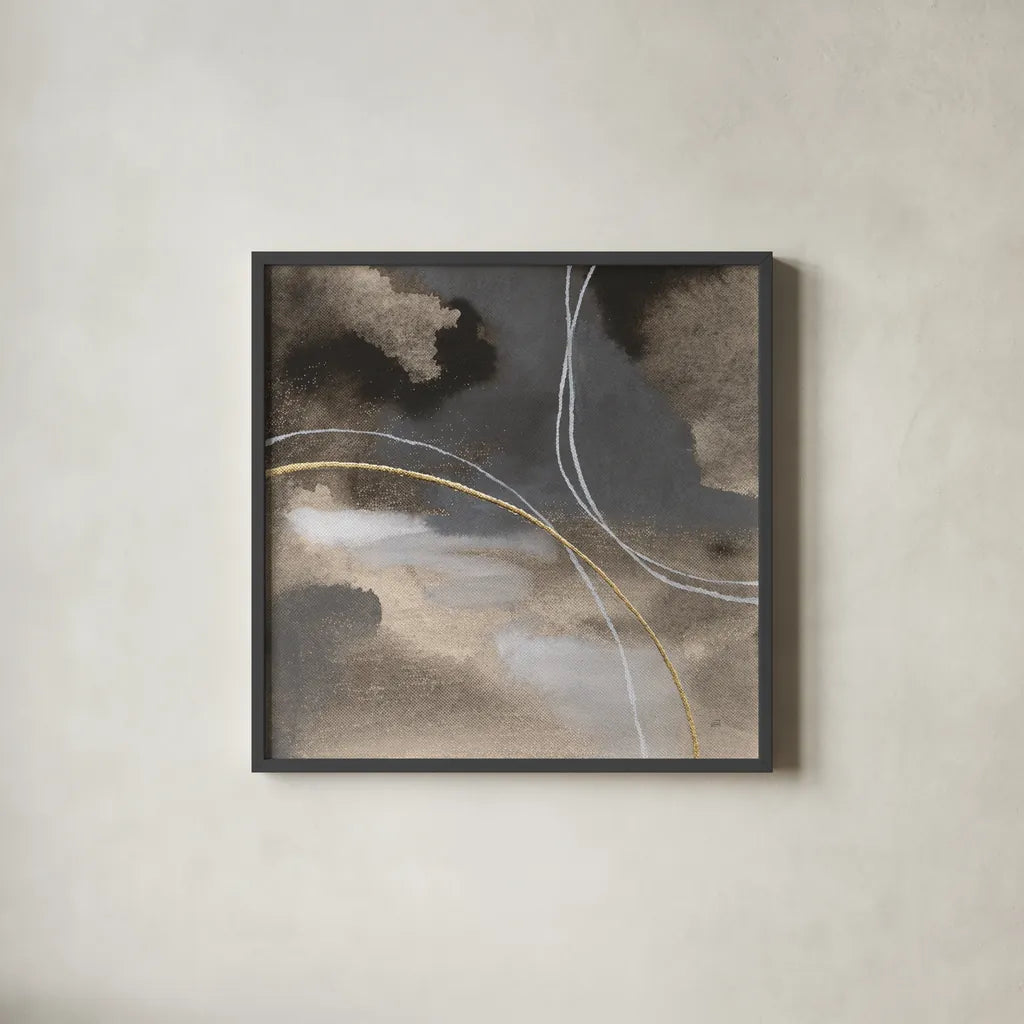 Water Canvas IV by Chris Paschke. Shown in a sleek black glass frame for a contemporary gallery look. Available as an archival giclee rolled canvas, fine art paper, or poster print. SKU 95429a.