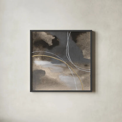 Water Canvas IV by Chris Paschke. Shown in a sleek black glass frame for a contemporary gallery look. Available as an archival giclee rolled canvas, fine art paper, or poster print. SKU 95429a.