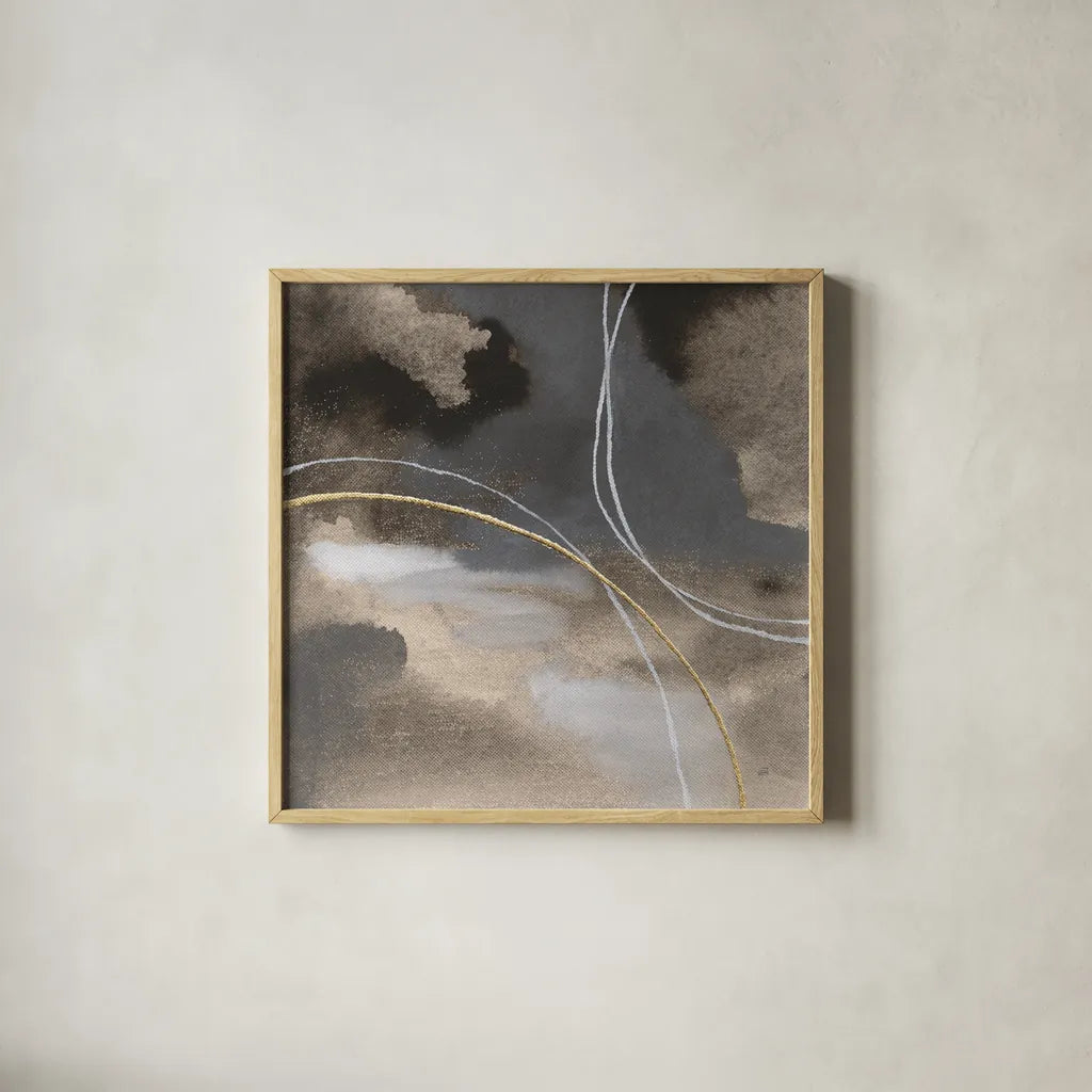 Water Canvas IV by Chris Paschke. Shown in a natural wood glass frame for a timeless modern aesthetic. Available as an archival giclee rolled canvas, fine art paper, or poster print. SKU 95429a.