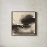 Water Canvas VIII by Chris Paschke. Shown in a sleek black glass frame for a contemporary gallery look. Available as an archival giclee rolled canvas, fine art paper, or poster print. SKU 95433a.